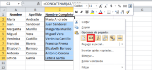 quitar formulas en excel