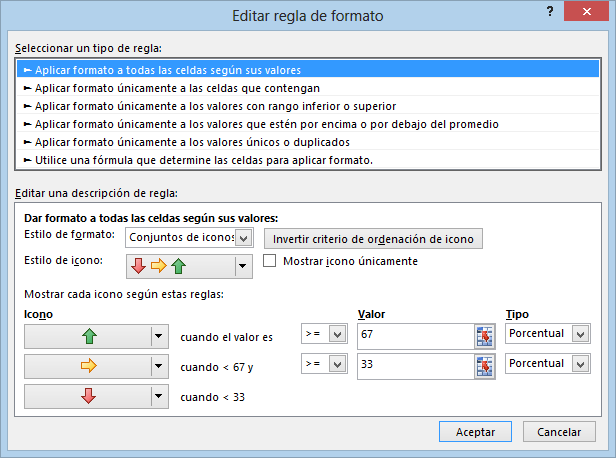 Conjuntos De Iconos En Excel Siempre Excel 4869