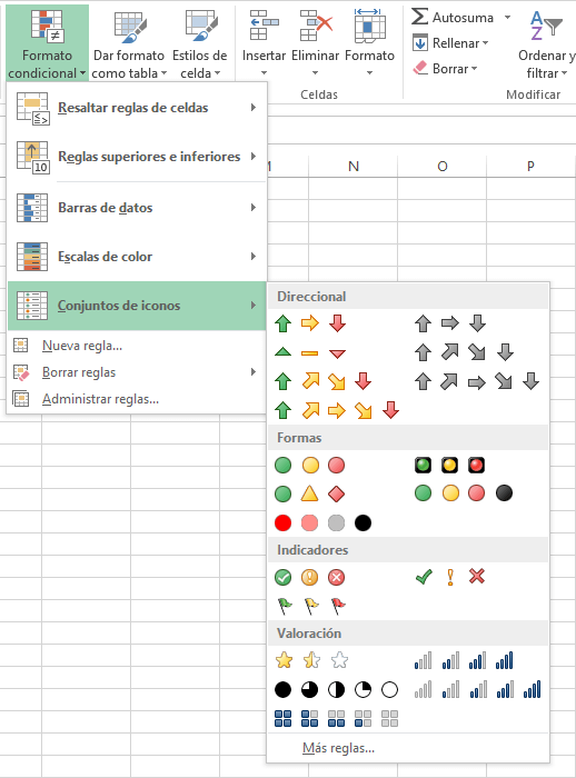 Conjuntos De Iconos En Excel Siempre Excel 2024