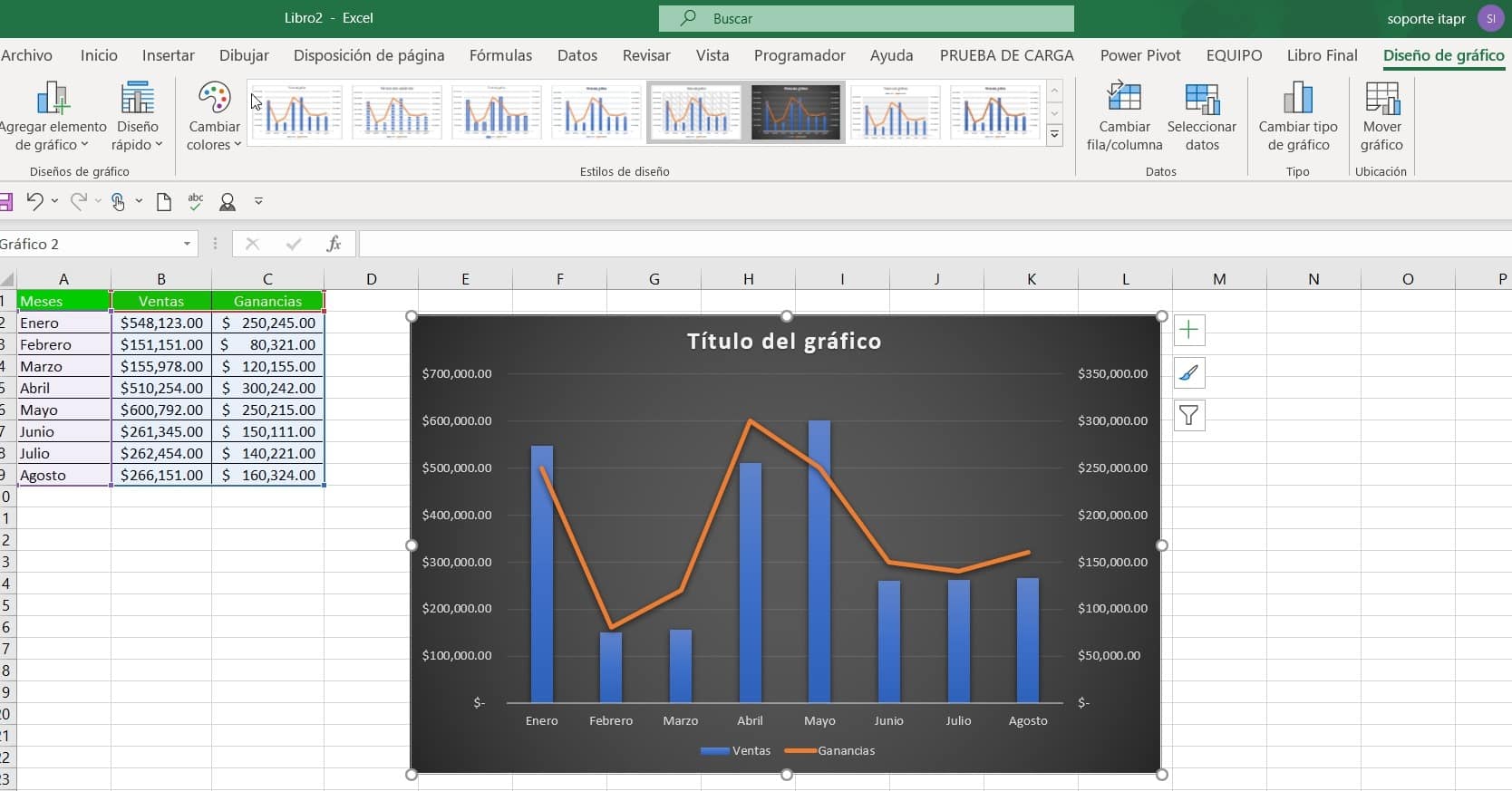 Como Combinar Graficos En Excel - Image to u