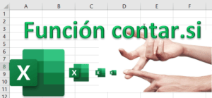 Excel función contar si