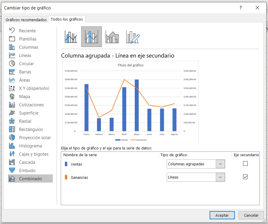 GrÁfico Combinado En Excel Siempre Excel 4382