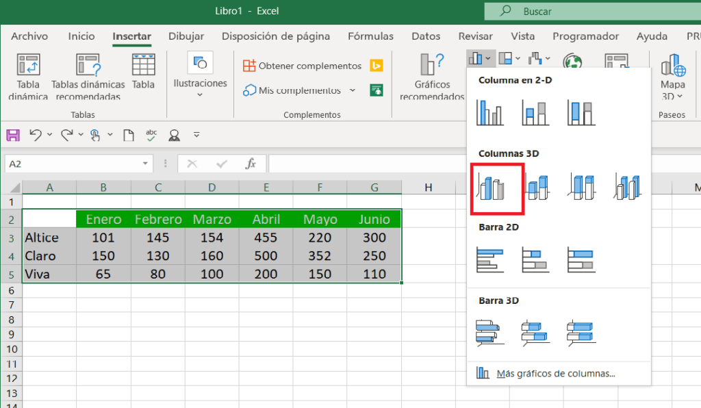 Cómo Hacer Un Gráfico En Excel Siempre Excel 7210