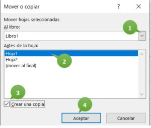 Como duplicar una hoja en Excel