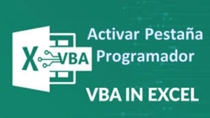 pestaña desarrollador excel