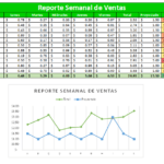 Reporte de ventas en Excel