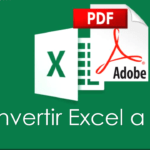 Cómo convertir Excel a PDF convertir Excel a pdf