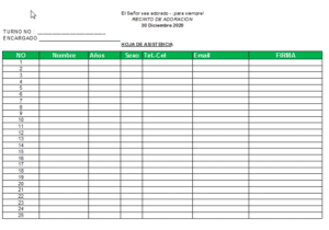 Listado De Asistencia En Excel - Siempre Excel