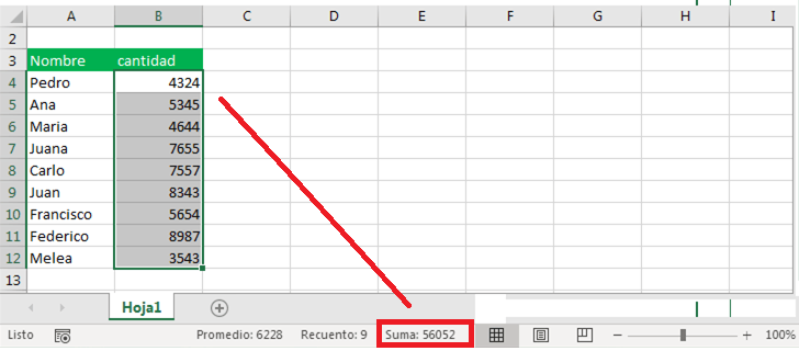 Como Sumar Simbolos En Excel 7521