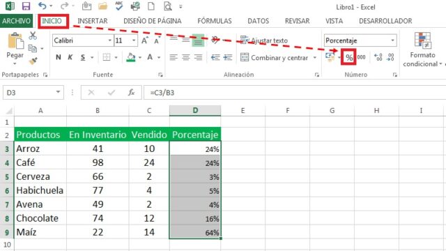 Cómo Sacar Porcentaje En Excel Con Diferentes Fórmulas Siempre Excel 1437