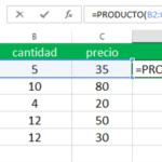 Cómo multiplicar en Excel con fórmula y función multiplicar-en-excel2
