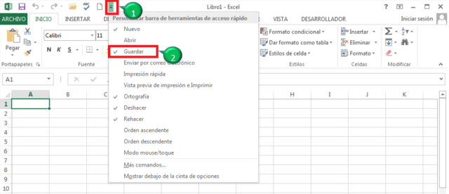 Barra De Herramientas De Acceso Rápido En Excel Siempre Excel 9331