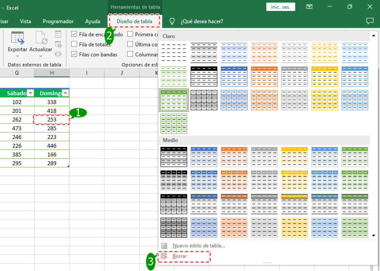 Quitar Formato De Tabla En Excel Y Dejar Datos Siempre Excel