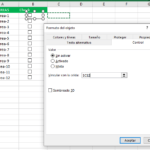 Insertar CheckBox en Excel