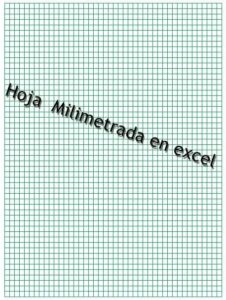hoja milimetrada para imprimir gratis