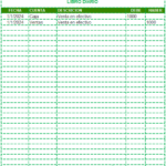 asientos contables en Excel