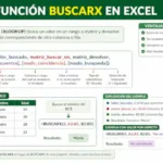 buscarx en excel